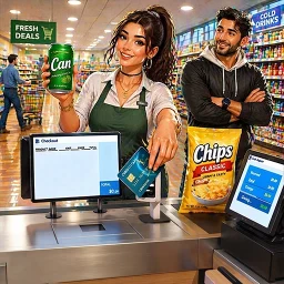 Supermarket Chaos Simulator 3D simgesi